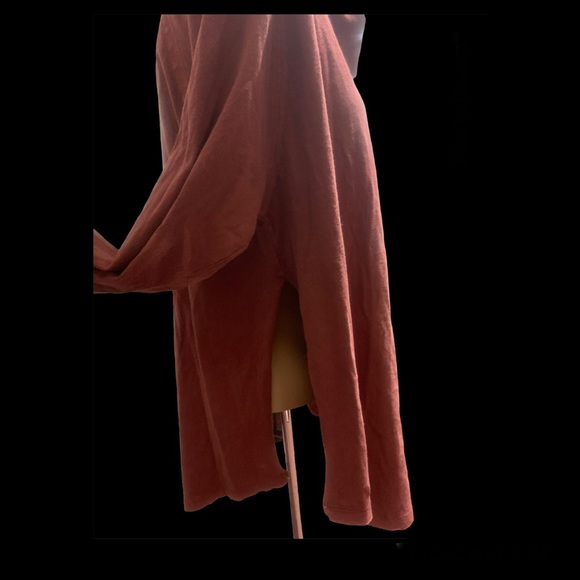 NWT! Free People Cowl Neck Sweater Tee - Picture 4 of 9